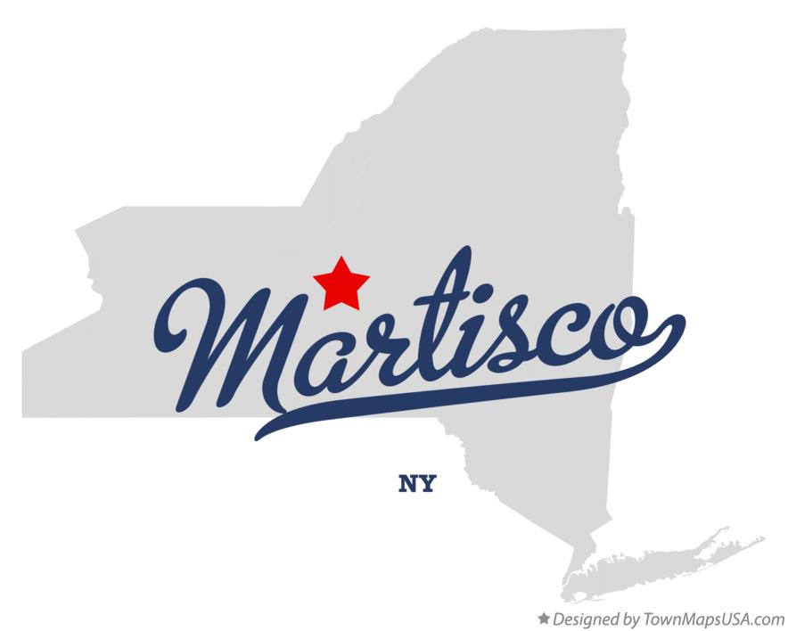 Map of Martisco New York NY