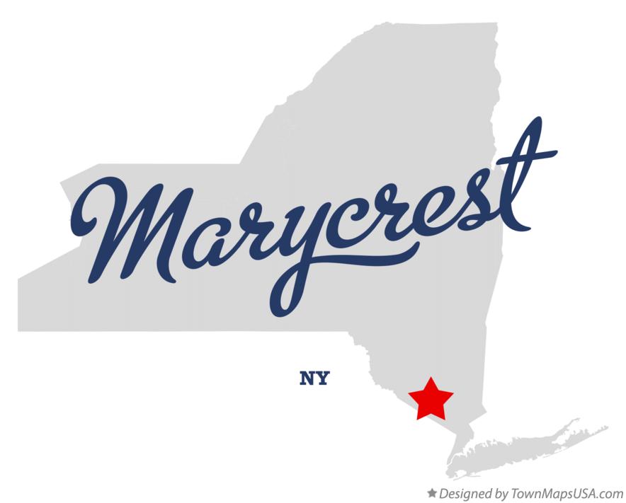 Map of Marycrest New York NY