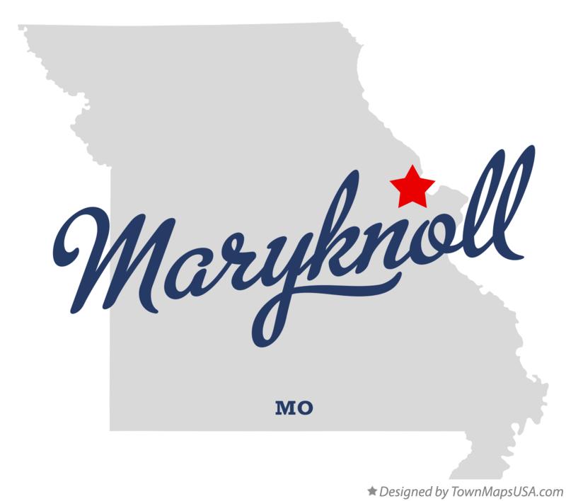Map of Maryknoll Missouri MO