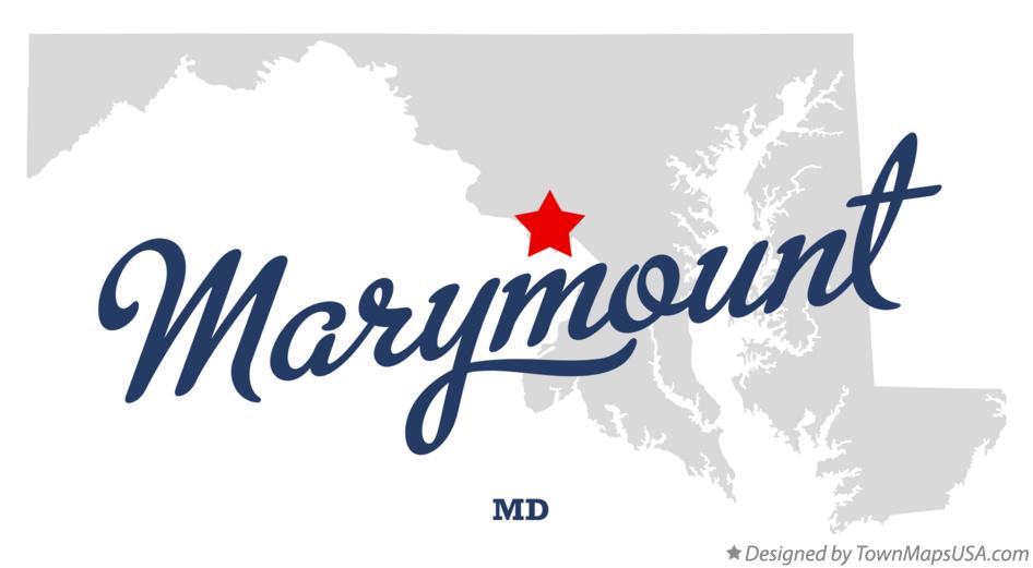 Map of Marymount Maryland MD