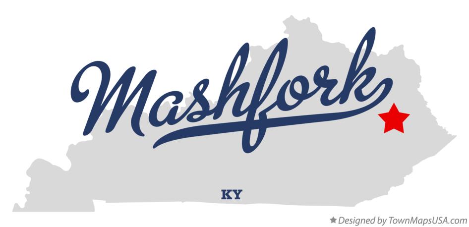 Map of Mashfork Kentucky KY