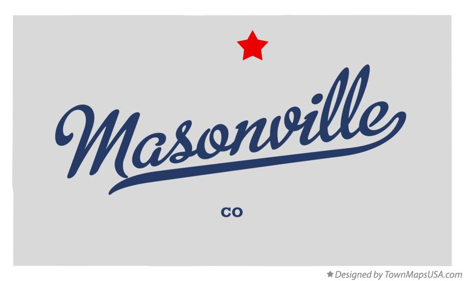 Map of Masonville Colorado CO