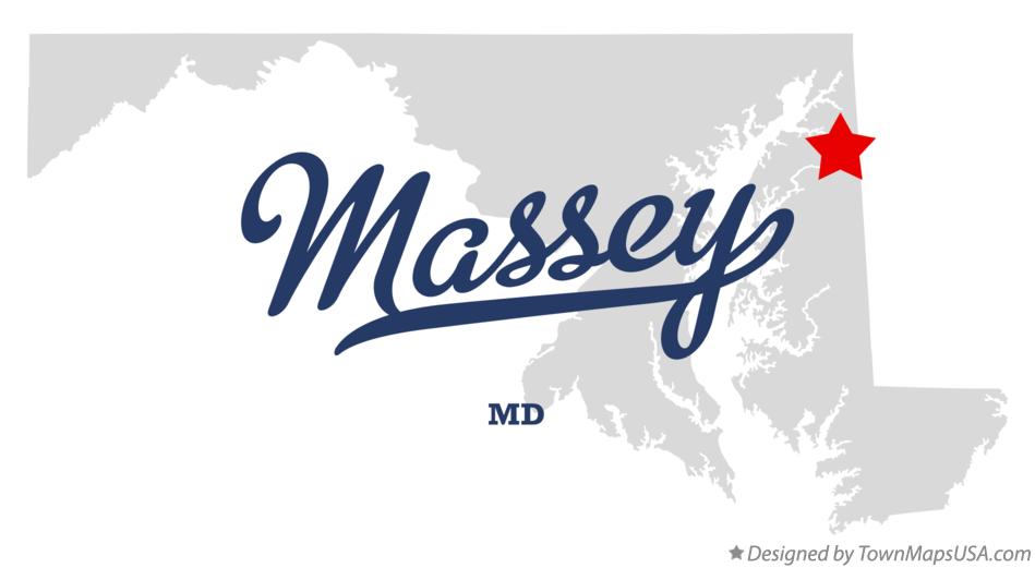 Map of Massey Maryland MD