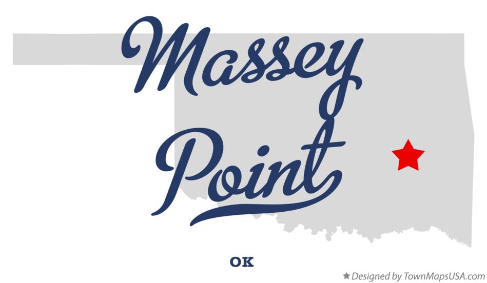 Map of Massey Point Oklahoma OK