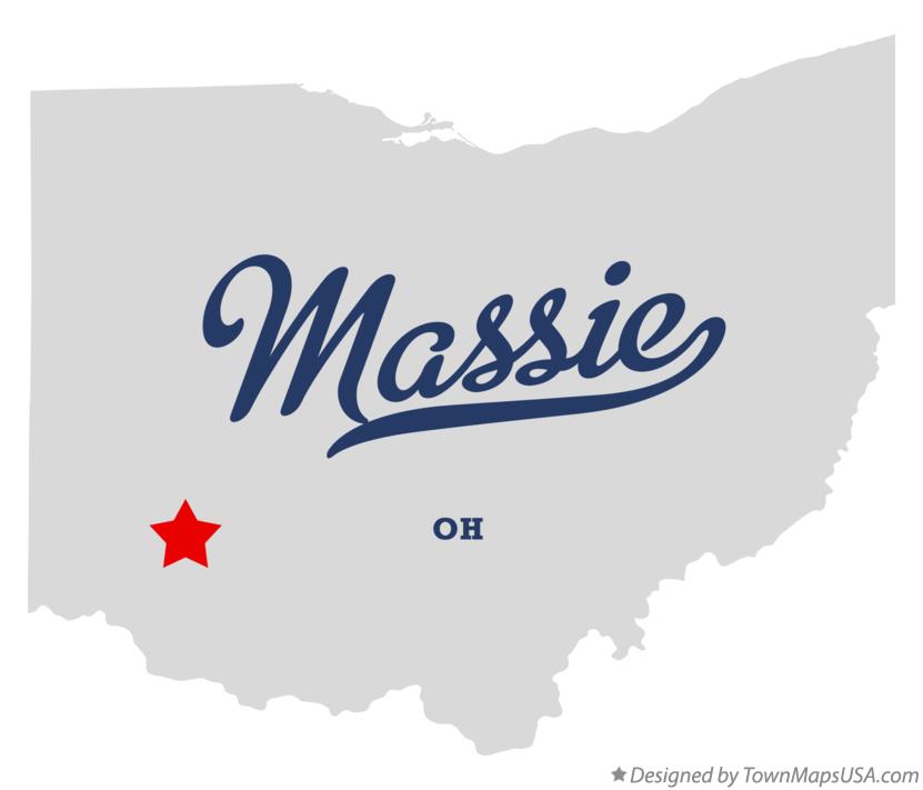 Map of Massie Ohio OH