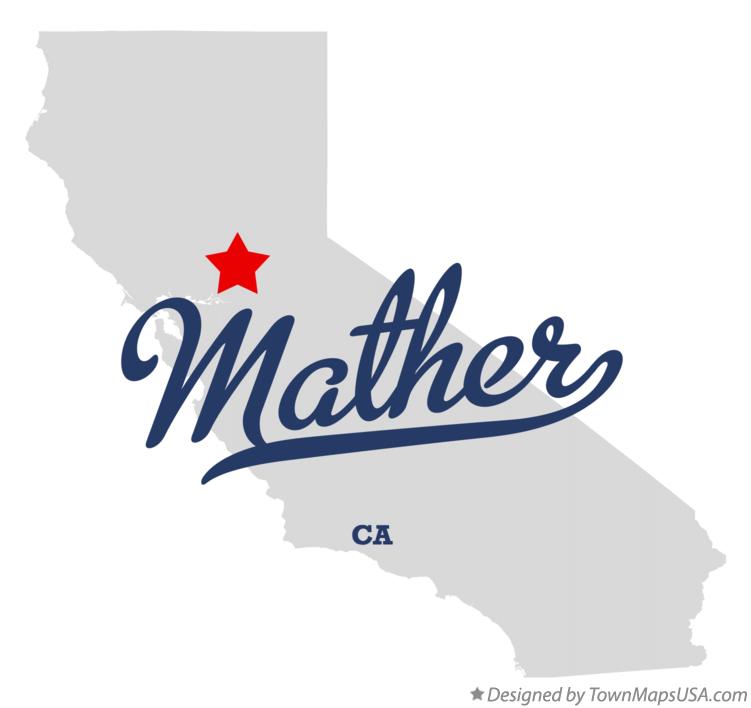 Map of Mather California CA
