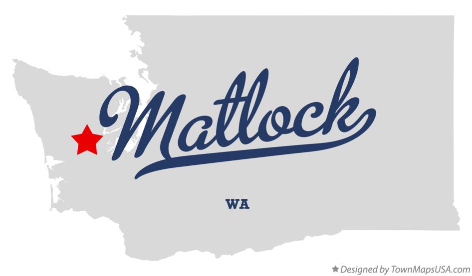Map of Matlock Washington WA