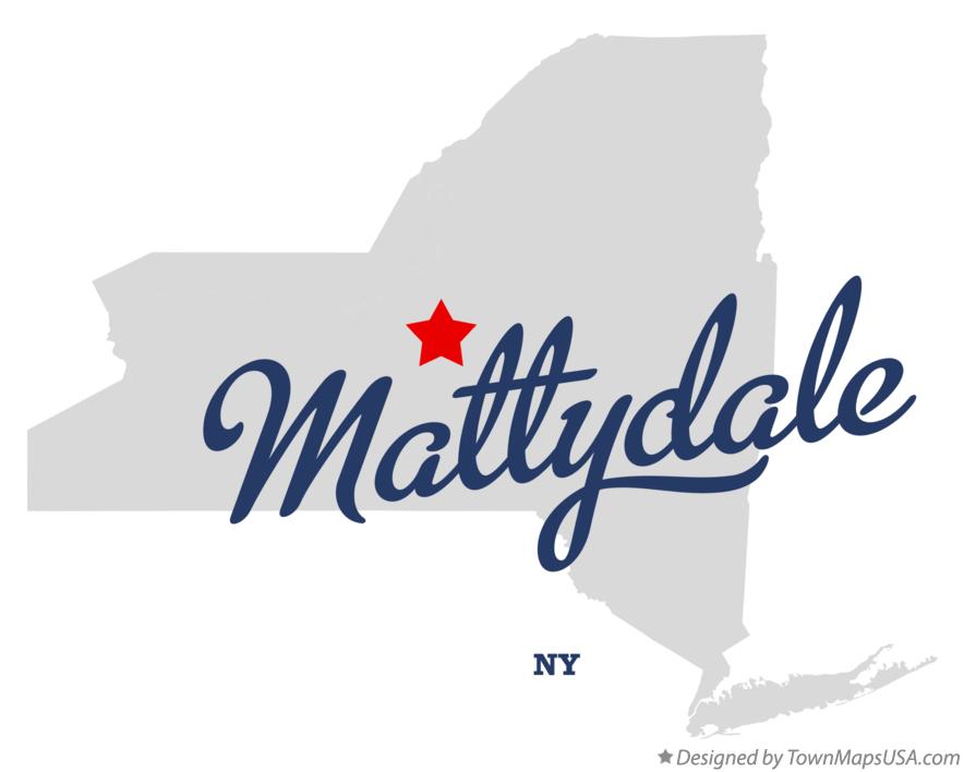Map of Mattydale New York NY