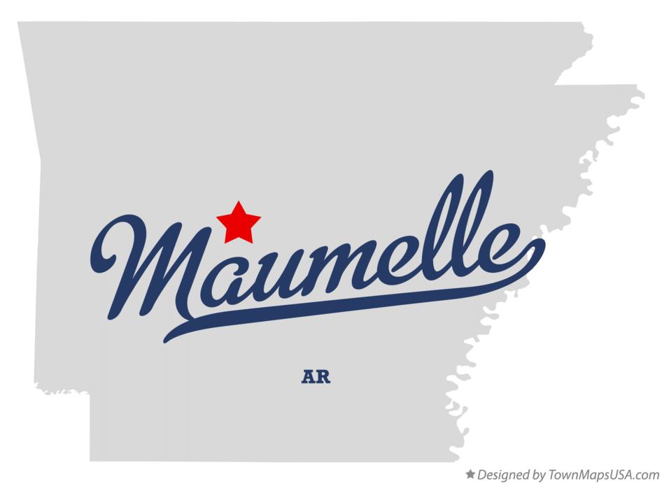 Map of Maumelle Arkansas AR