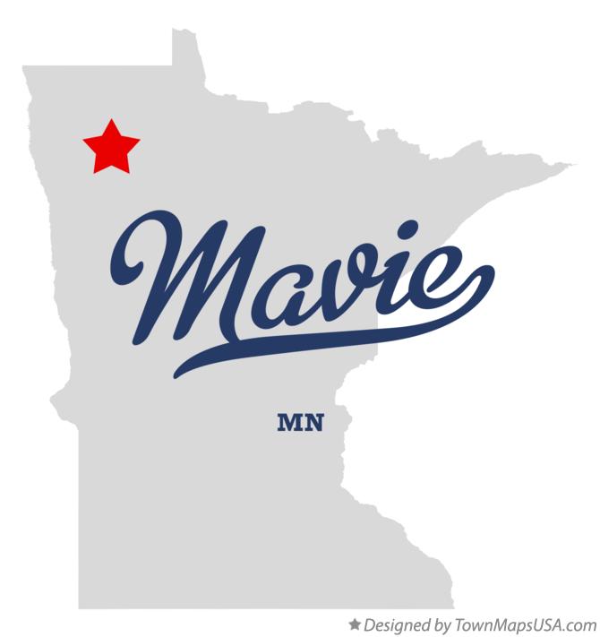 Map of Mavie Minnesota MN