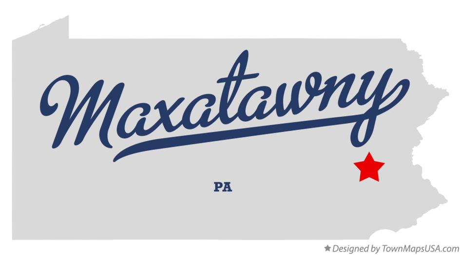 Map of Maxatawny Pennsylvania PA