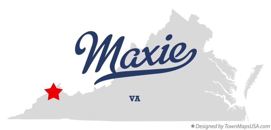 Map of Maxie Virginia VA