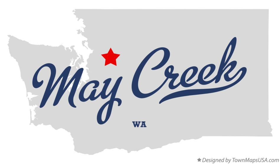 Map of May Creek Washington WA