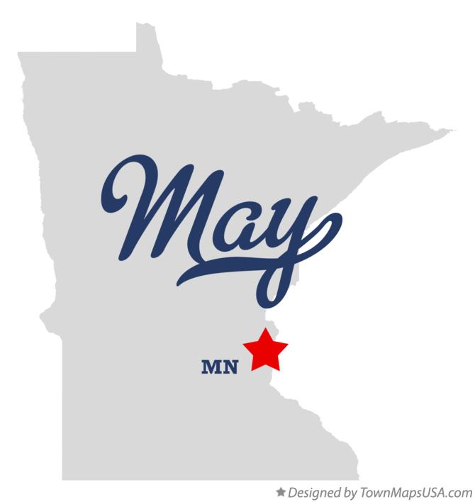 Map of May Minnesota MN