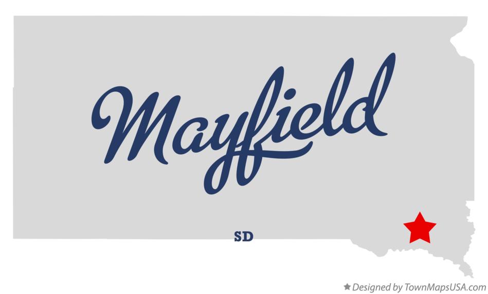 Map of Mayfield South Dakota SD