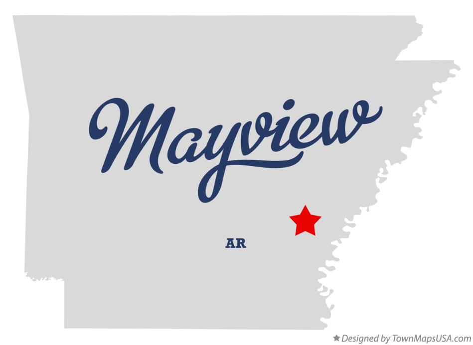 Map of Mayview Arkansas AR
