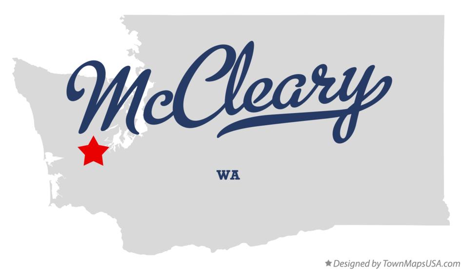 Map of McCleary Washington WA