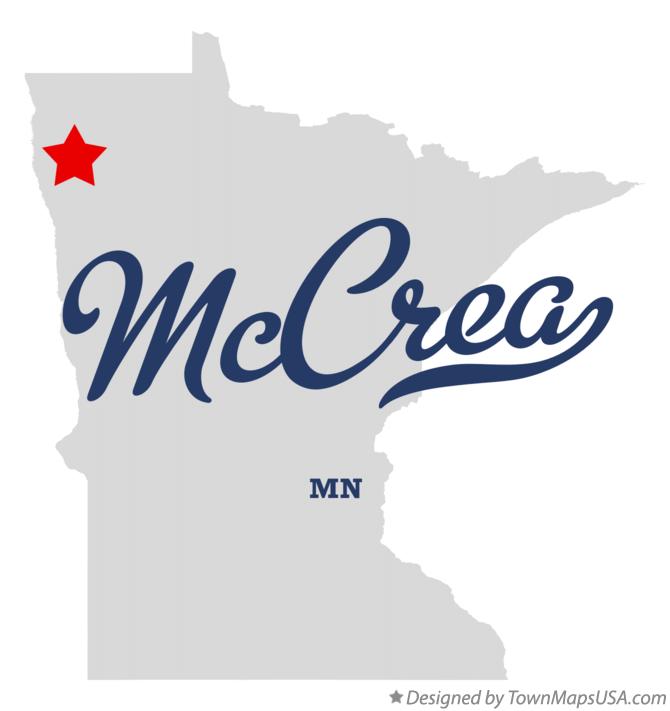 Map of McCrea Minnesota MN