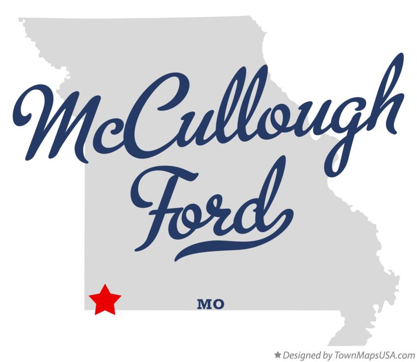 Map of McCullough Ford Missouri MO