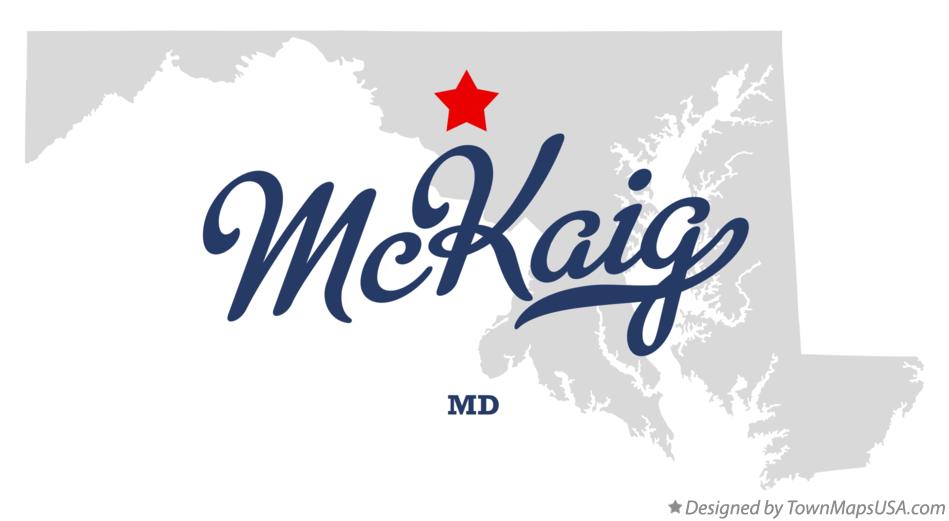 Map of McKaig Maryland MD