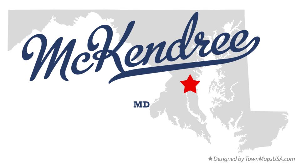 Map of McKendree Maryland MD