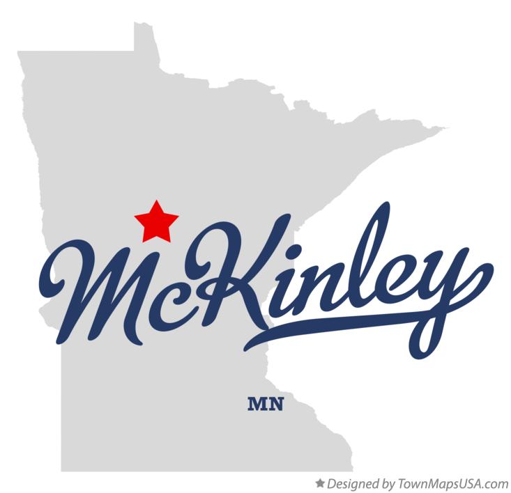 Map of McKinley Minnesota MN