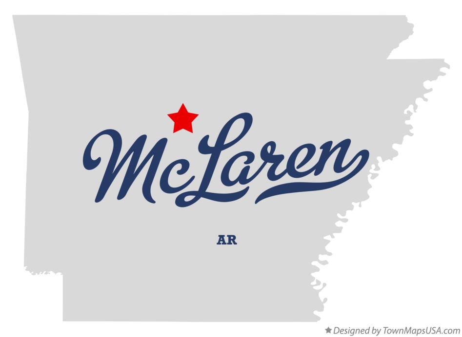 Map of McLaren Arkansas AR