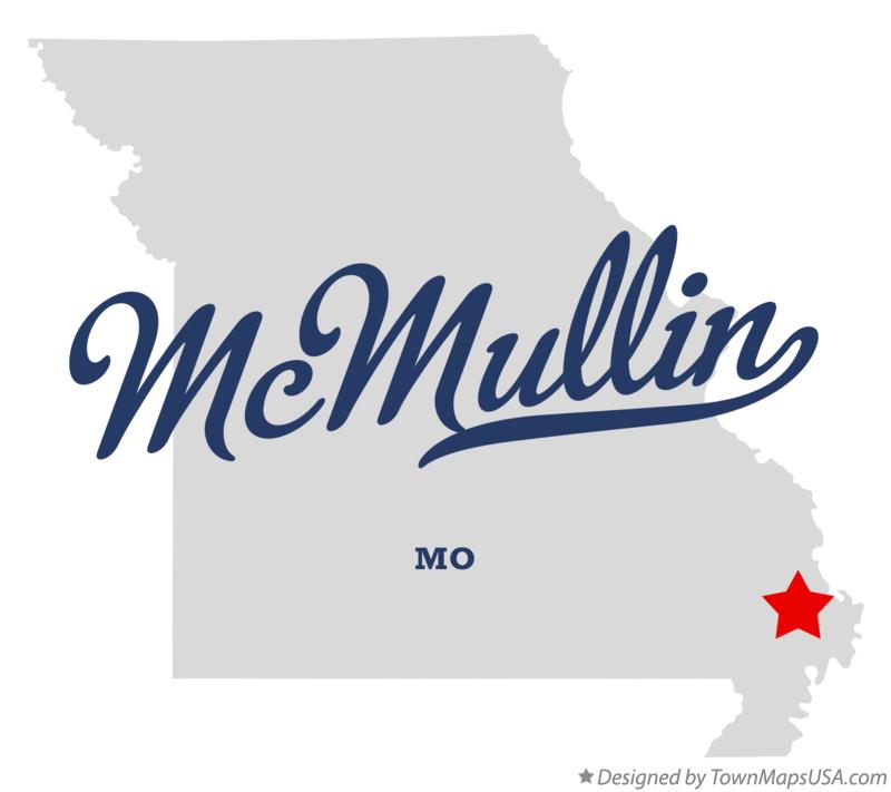 Map of McMullin Missouri MO