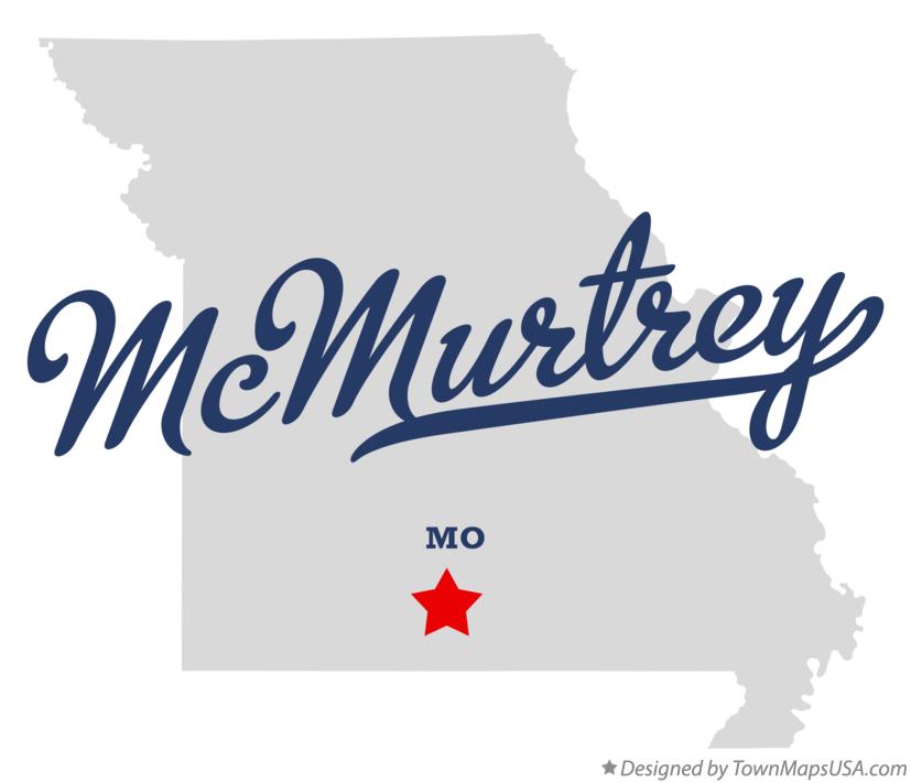 Map of McMurtrey Missouri MO
