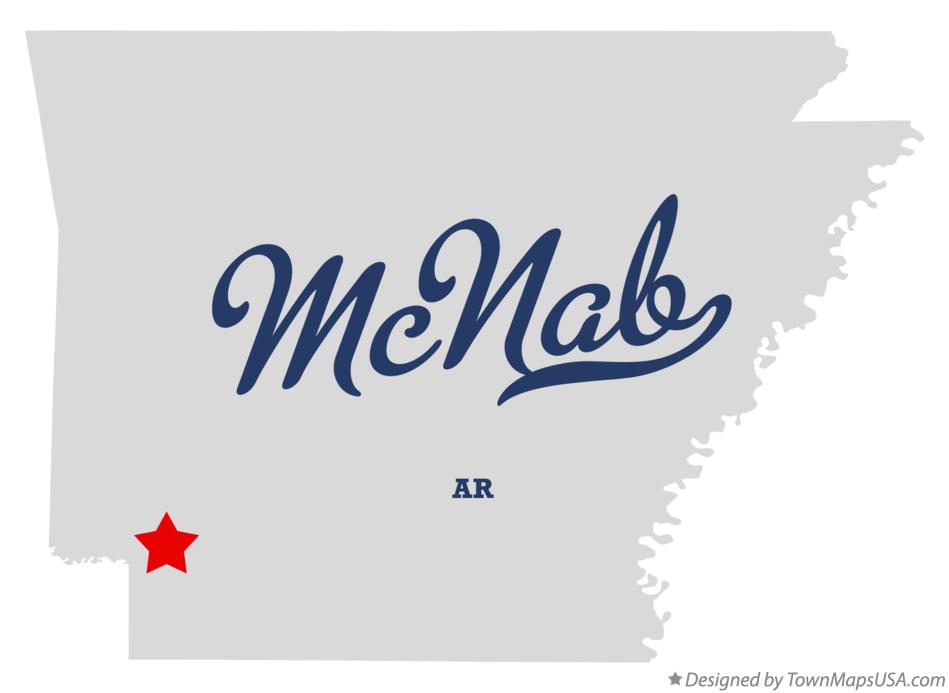 Map of McNab Arkansas AR