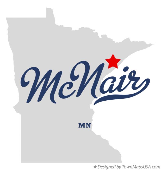 Map of McNair Minnesota MN
