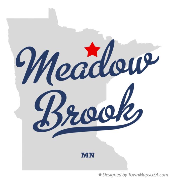 Map of Meadow Brook Minnesota MN