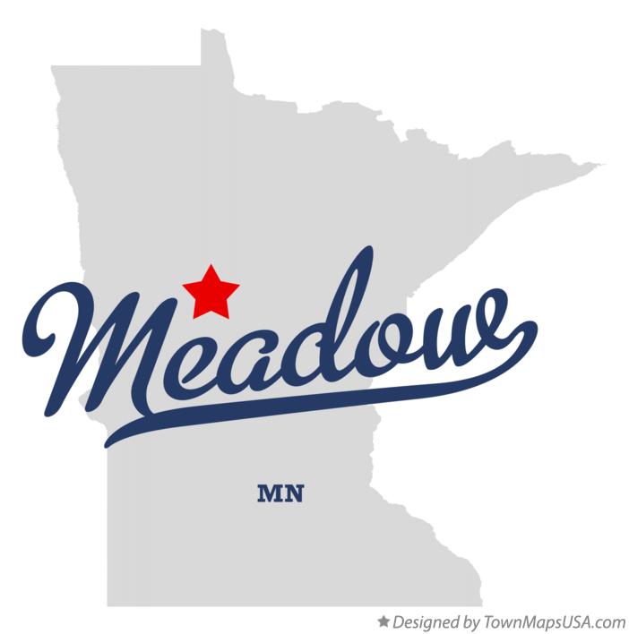 Map of Meadow Minnesota MN