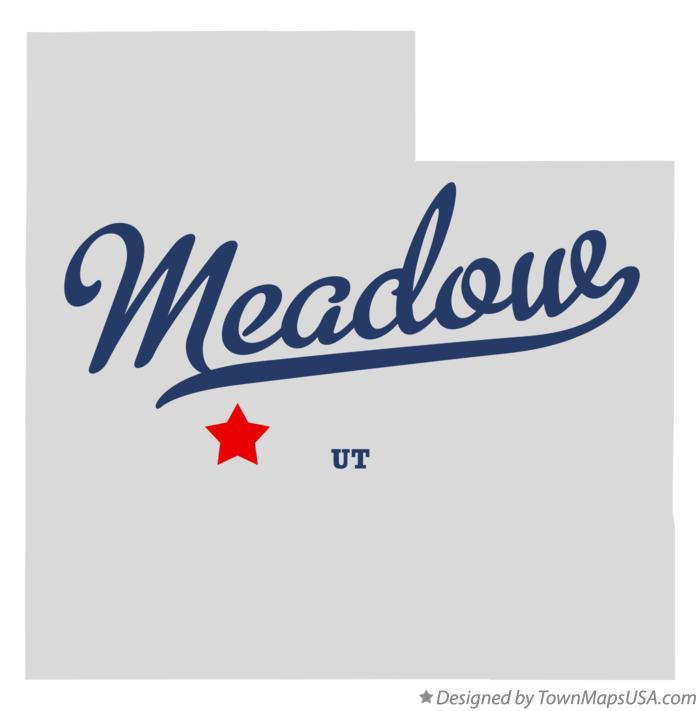 Map of Meadow Utah UT