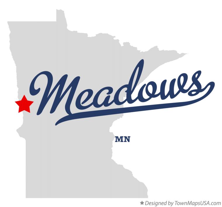 Map of Meadows Minnesota MN
