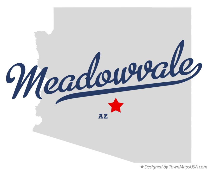 Map of Meadowvale Arizona AZ