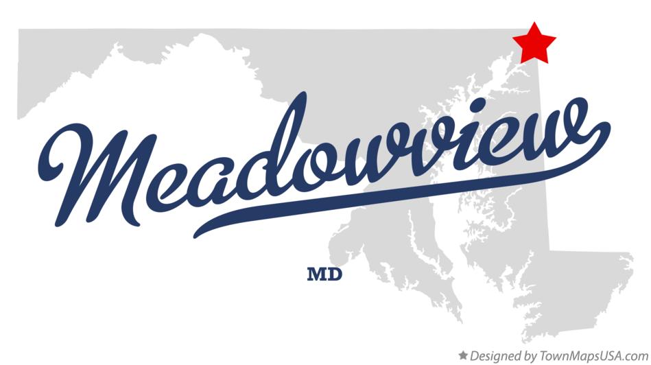 Map of Meadowview Maryland MD