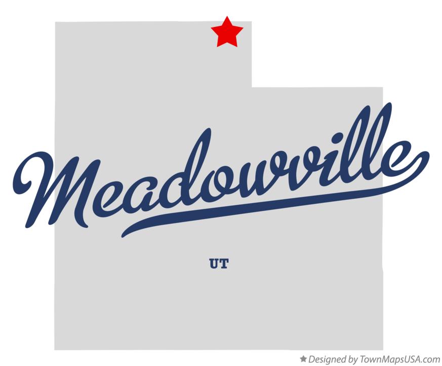 Map of Meadowville Utah UT