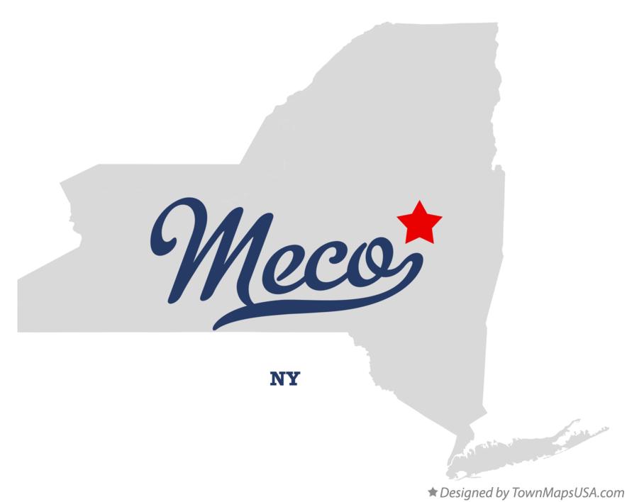 Map of Meco New York NY