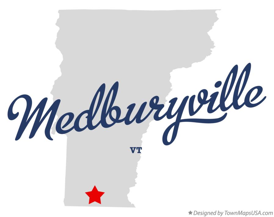 Map of Medburyville Vermont VT
