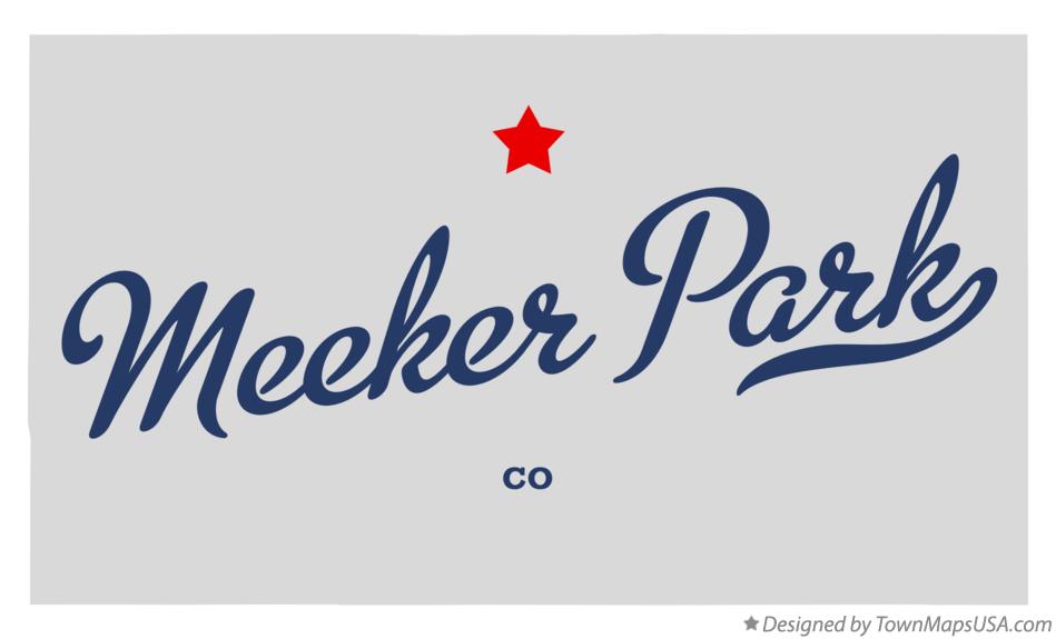 Map of Meeker Park Colorado CO