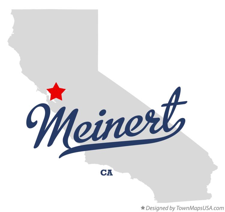 Map of Meinert California CA