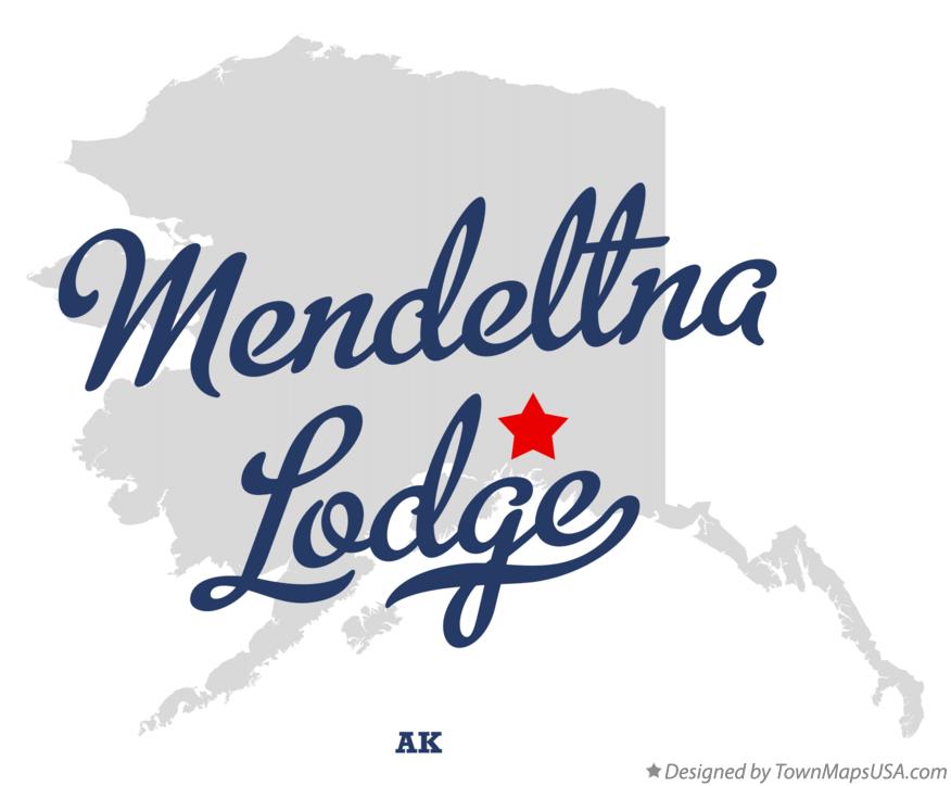 Map of Mendeltna Lodge Alaska AK