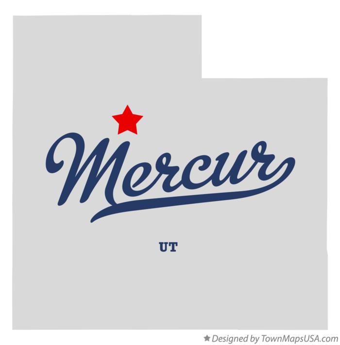 Map of Mercur Utah UT
