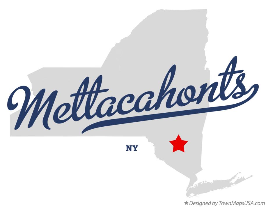 Map of Mettacahonts New York NY