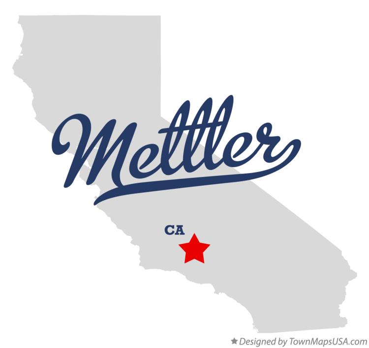 Map of Mettler California CA