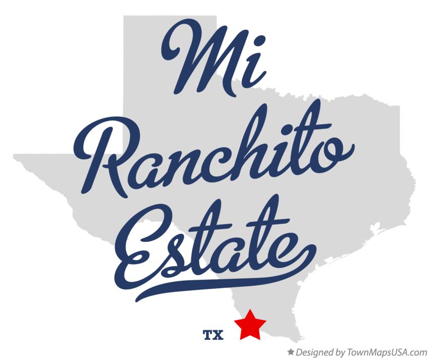 Map of Mi Ranchito Estate Texas TX