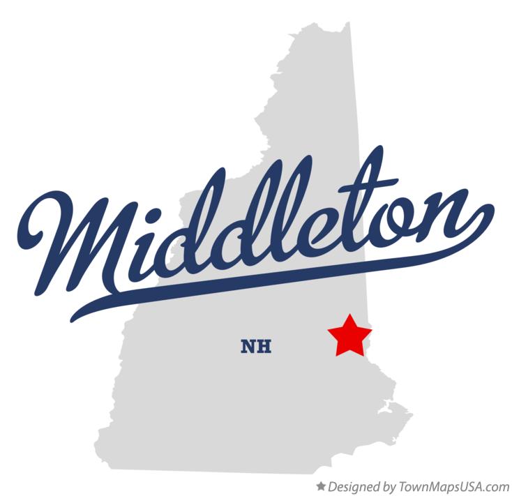 Map of Middleton New Hampshire NH
