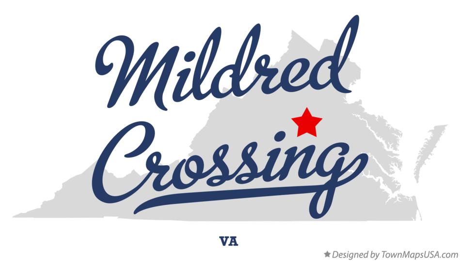 Map of Mildred Crossing Virginia VA