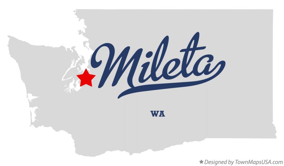 Map of Mileta Washington WA